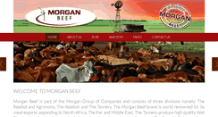 Desktop Screenshot of morganbeef.co.za